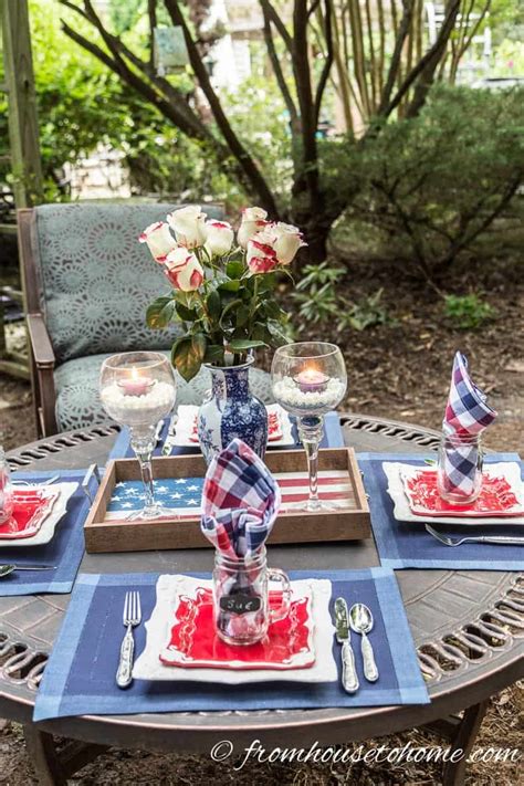 Easy Patriotic 4th Of July Table Decorations Youll Want To Try This Year