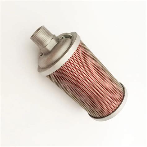 1 1 2 DN40 Industrial Exhaust Filter Silencer Muffler XY 15 For