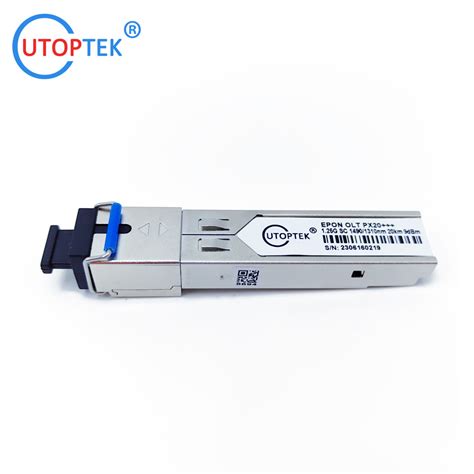 Gpon Olt Class C Sfp Transceiver Optical Module Single Fiber Bidi Sc