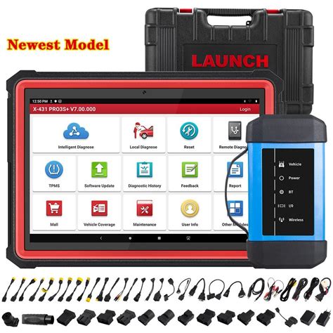 Launch X431 PRO3s Hdiii 12V 24V Car Truck Diagnostic Tool Full System