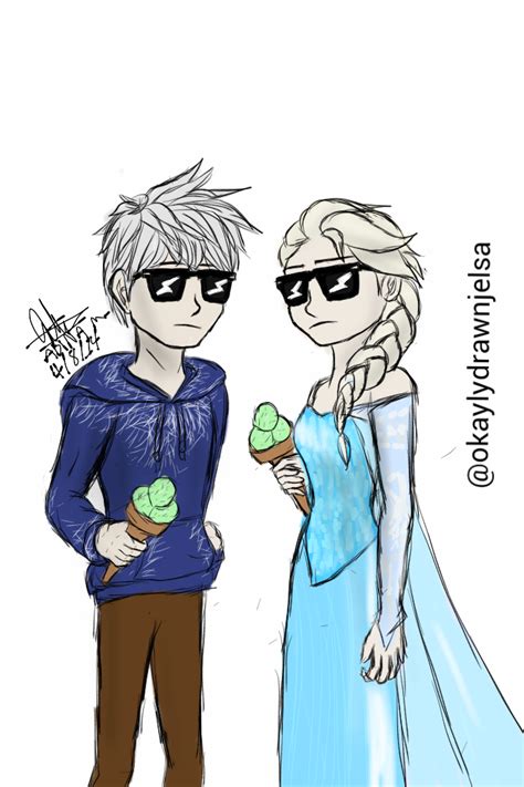 Jack Frost and Queen Elsa - Elsa & Jack Frost Photo (37408403) - Fanpop