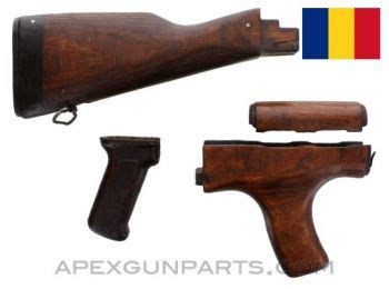 Romanian Ak Akm Laminated Stock And Handguard Set Refinished W