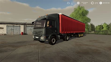 MERCEDES ACTROS V1 0 FS19 Mod FS19 Net