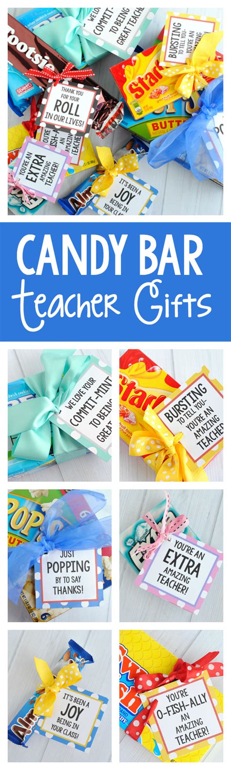 Teacher Appreciation Candy Tags Free Printable