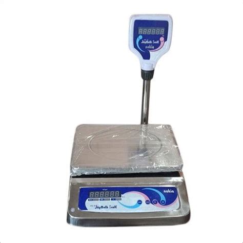 Nokia Stainless Steel Table Top Weighing Scale At Inr In Amreli