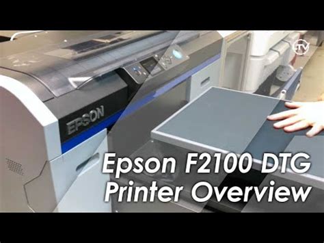 The Epson Surecolor F Dtg Printer Overview Youtube