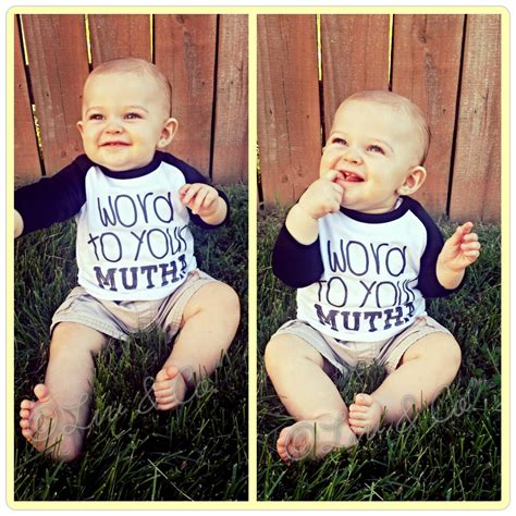 Funny Baby Clothes Word To Your Mutha Gender Neutral Boy Or Girl T