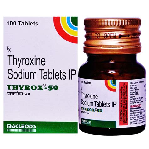 Thyrox 50 Tablet Uses Side Effects Price Apollo Pharmacy