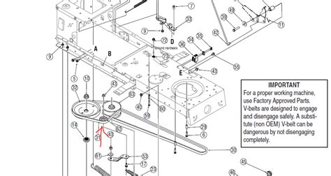 Inch Troy Bilt Bronco Belt Diagram Pulley Idler Replacing