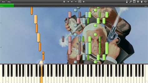 Naked Gun Theme Song Synthesia YouTube