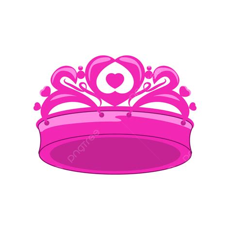 Princess Crown Cartoon Sticker Illustration Princess Crown Princess