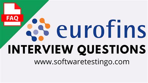 Eurofins Genomics Llc Scientific Interview Questions New2024