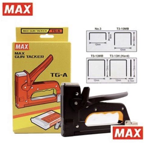 Max Tg A Gun Tacker Heavy Duty Gun Stapler Hand Stapler Gun Nail