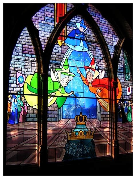 Disneyland Stained Glass By Saddiamonds On Deviantart