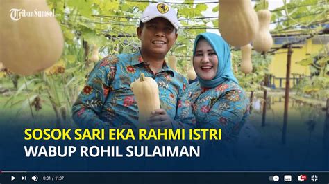 Sosok Sari Eka Rahmi Istri Wabup Rohil Sulaiman Tuai Simpati Usai