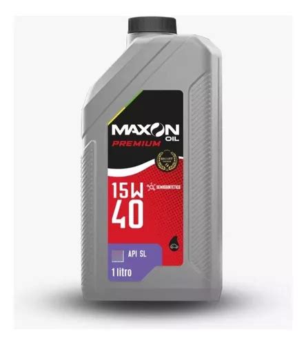 Óleo Semisintético 15w40 Maxon Oil Premium Sl 1 Litro Parcelamento