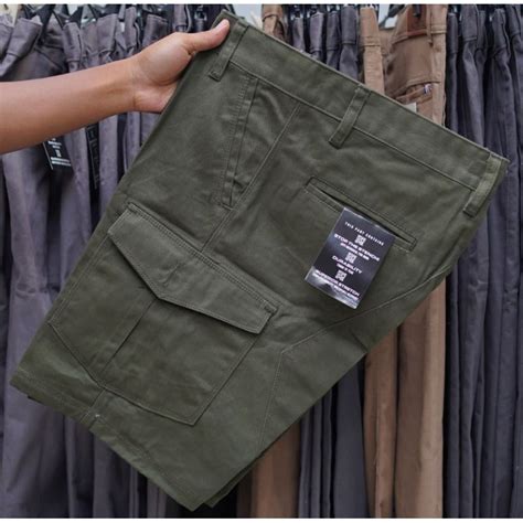 jual celana cargo pendek pria bestseller terlaris  full aksesoris