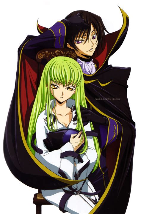 Lelouch Of The Rebellion C C X Lelouch Minitokyo