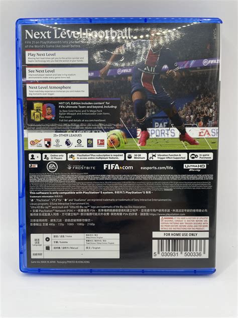 Ps5 Fifa 21 [nxt Lvl Edition] Game Video Gaming Video Games Playstation On Carousell