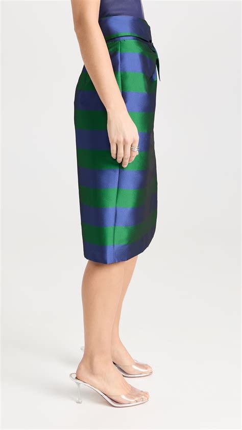 Bernadette Cecile Striped Knee Length Skirt Shopbop