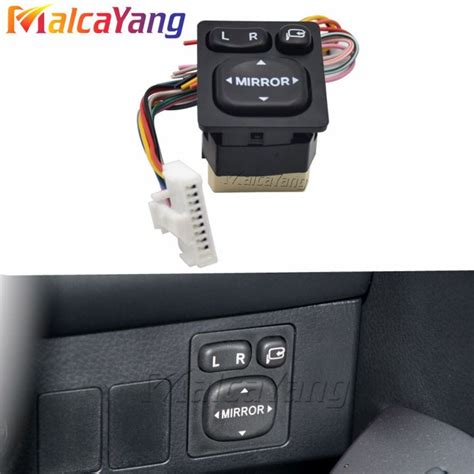 New Car Electric Rear View Folding Mirror Control Switch Parts