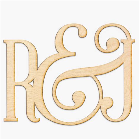 Wedding Initials Wood Sign - Woodums