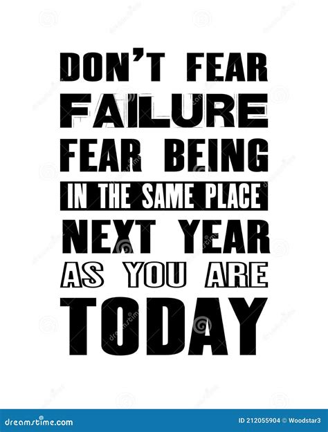 Fear Of Failure And Hardship In Life Pictured By Word Fear Of Failure