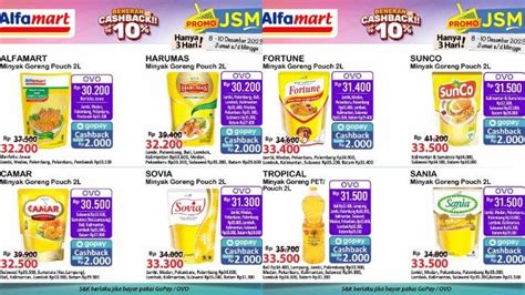 KATALOG Promo JSM Alfamart 15 17 Desember 2023 Diskon Minyak Goreng 2L