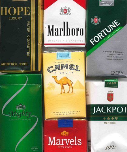 A selection of cigarette brands sold in the Philippines. Cigarette ...