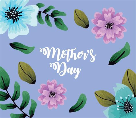 Happy Mothers Day Card 11092177 Vector Art At Vecteezy