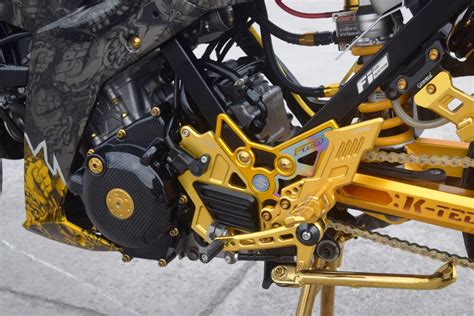 InsideRACING Skull And Chain Themed Suzuki Raider 150 Fi