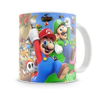 Caneca Mario Bros Personagens Leroy Merlin