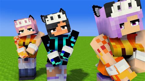 Tutu Elemental Fire And Ice Aphmau And Friends Minecraft Animation