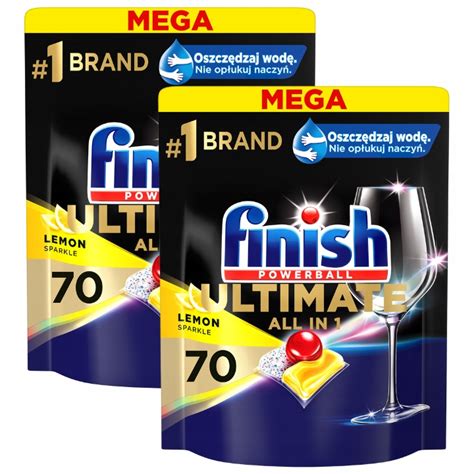 Finish Quantum Ultimate Lemon Kapsułki do Zmywarki 140 szt 14579724264