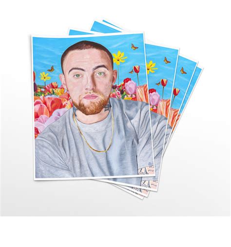 Mac Miller Dedication Fine Art Print Jasmin Reneé Art