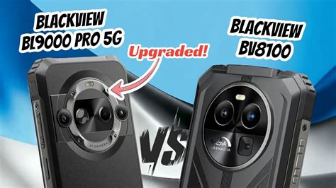 Blackview BL9000 Pro 5G VS Blackview BV8100 Specs Features Review