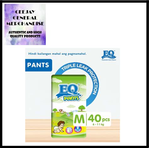 Eq Pants Jumbo Pack Medium 40s Lazada Ph