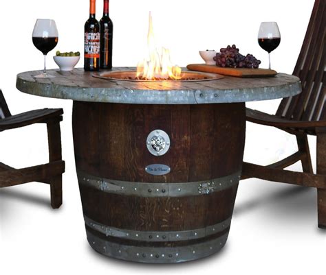 Fire Pit Wine Barrel | Fire Pit Design Ideas