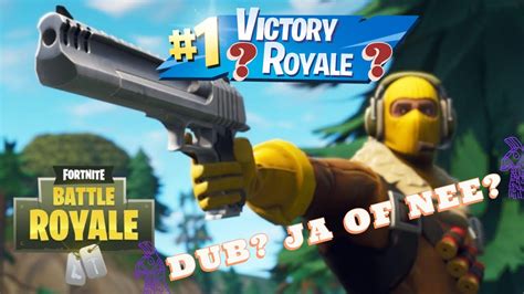 Solo Potjes Fortnite Battle Royale Youtube