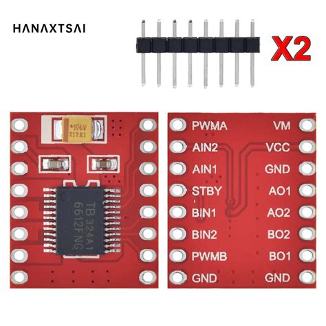 TB6612 Dual Motor Driver 1A TB6612FNG For Arduino Microcontroller