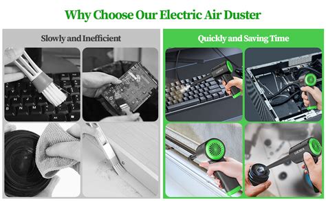 Air Duster Aire Comprimido Limpieza Pc Soplador De Polvo El Ctrico