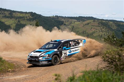 Subaru Driver David Higgins Takes Oregon Trail Rally