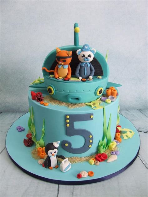 Octonauts Cake - Decorated Cake by Cake A Chance On - CakesDecor