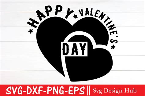 Happy Valentine's Day Svg, Love Svg Graphic by Svg Design Hub ...