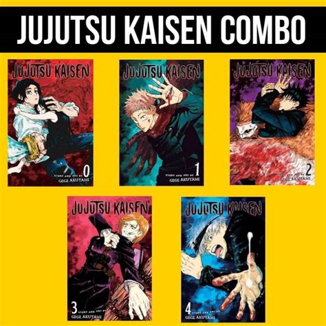 Jujutsu Kaisen Combo 5 Books Buy Jujutsu Kaisen Combo 5 Books By