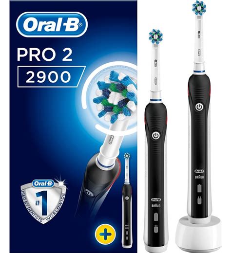 Braun oferta del día Braun oral b pro duo 2900 negros pack 2 cepillos