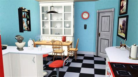 ️ 50s Kitchen Build Sims 3 Sims Amino