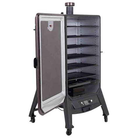 Pit Boss Series Wood Vertical Pellet Smoker In Mahogany Nfm In