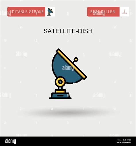 Aerial Antenna Parabolic Antenna Satellite Stock Vector Images Alamy