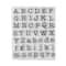 Typewriter Alphabet Clear Stamps by Recollections™ | Michaels